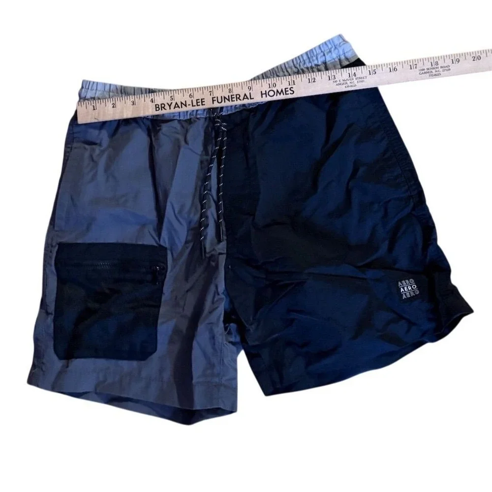 Aeropostale Men's Color Block Swim Shorts Multicolor Sz S resort vacation resort